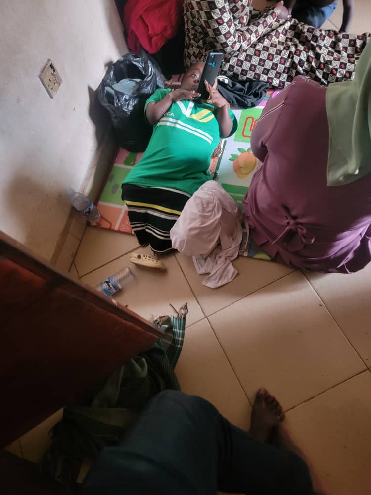 Jamilah participating in skills training