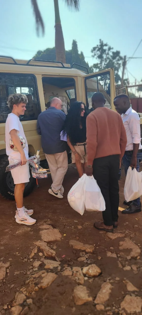 Donation handover at Optimistic Junior School